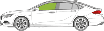 Afbeelding van Zijruit links Opel Insignia