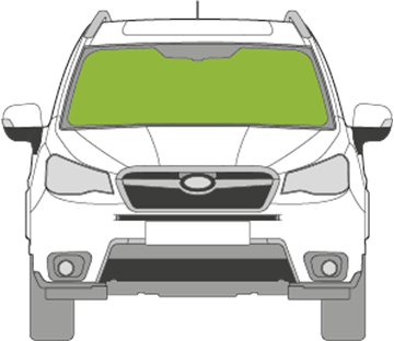 Afbeelding van Voorruit Subaru Forester sensor verwarmd