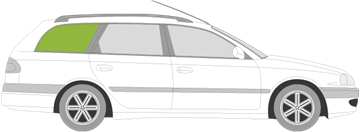 Afbeelding van Zijruit rechts Toyota Avensis break