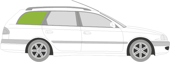 Afbeelding van Zijruit rechts Toyota Avensis break