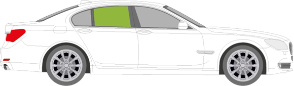 Afbeelding van Zijruit rechts BMW 7-serie