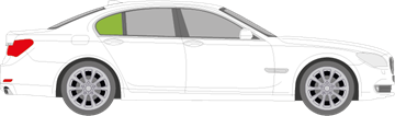 Afbeelding van Zijruit rechts BMW 7-serie