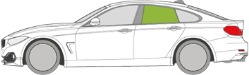 Afbeelding van Zijruit links BMW 4-serie 4 deurs coupé 