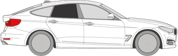 Afbeelding van Zijruit rechts BMW 3-serie GT 5 deurs (DONKERE RUIT)