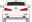 Afbeelding van Achterruit BMW 5-serie sedan (DONKERE RUIT)
