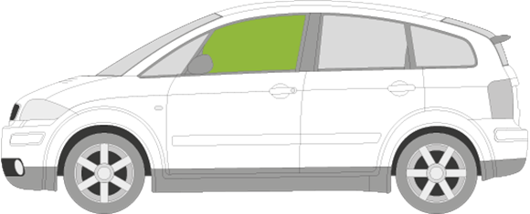 Afbeelding van Zijruit links Audi A2