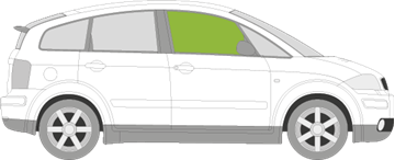 Afbeelding van Zijruit rechts Audi A2