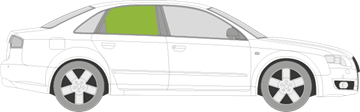 Afbeelding van Zijruit rechts Audi A4 sedan