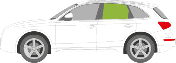 Afbeelding van Zijruit links Audi Q5 