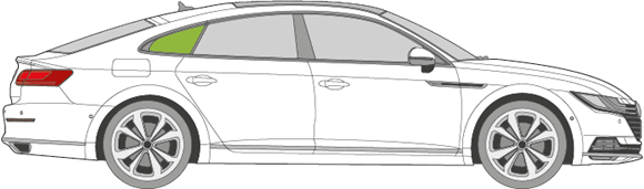 Afbeelding van Zijruit rechts Volkswagen Arteon