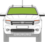 Afbeelding van Voorruit Ford Ranger 2d 2016-2019 sensor verwarmd