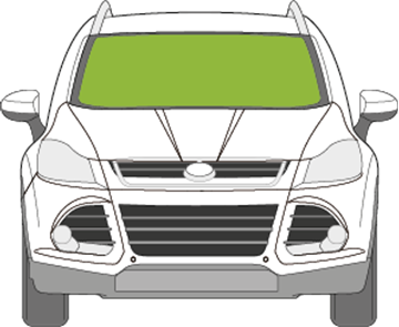 Afbeelding van Voorruit Ford Kuga 2012-2015 sensor verwarmd