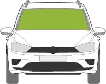 Afbeelding van Voorruit Volkswagen Golf Sportsvan