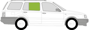 Afbeelding van Zijruit rechts Volkswagen Golf break