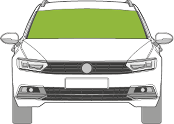 Afbeelding van Voorruit VW Passat sedan sensor camera 