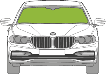 Afbeelding van Voorruit BMW 5-serie sedan 2020- sensor 1x camera HUD