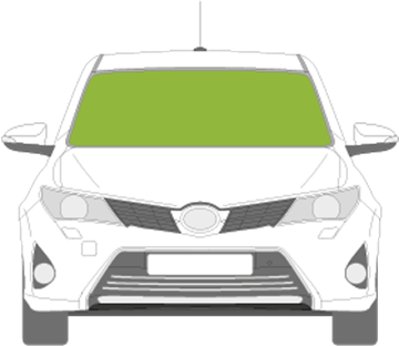 Afbeelding van Voorruit Toyota Auris 5 deurs sensor/verwarmde camera/DAB antenne