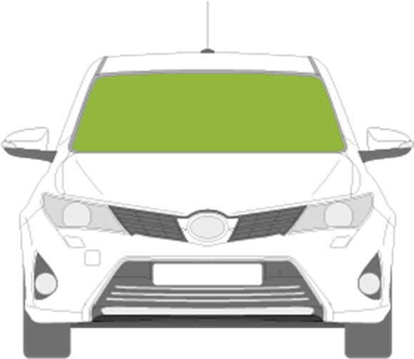 Afbeelding van Voorruit Toyota Auris 5 deurs sensor/verwarmde camera/DAB antenne