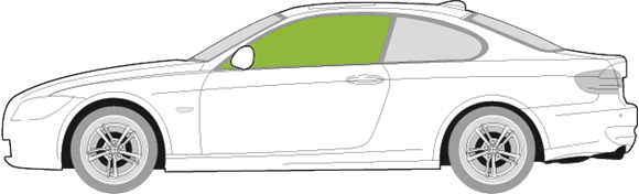 Afbeelding van Zijruit links BMW 3-serie 2 deurs coupé 