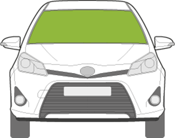 Afbeelding van Voorruit Toyota Yaris 3 deurs sensor