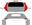 Afbeelding van Achterruit Toyota Aygo 5 deurs (DONKERE RUIT)