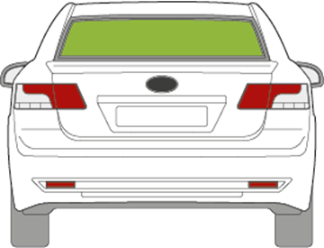 Afbeelding van Achterruit Toyota Avensis sedan