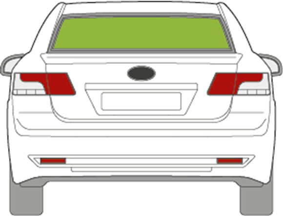 Afbeelding van Achterruit Toyota Avensis sedan