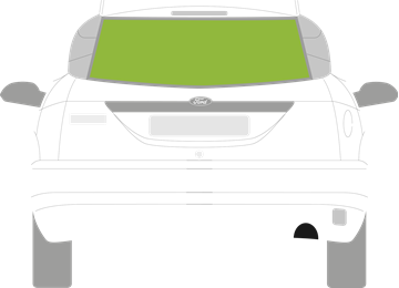 Afbeelding van Achterruit Ford Focus 5 deurs