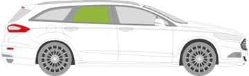Afbeelding van Zijruit rechts Ford Mondeo break