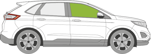 Afbeelding van Zijruit rechts Ford Edge