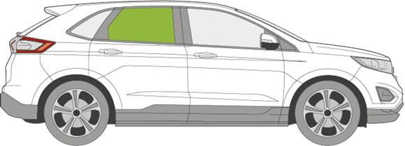 Afbeelding van Zijruit rechts Ford Edge