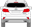 Afbeelding van Achterruit Hyundai Grand Santa Fe (DONKERE RUIT)