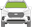 Afbeelding van Voorruit Hyundai Grand Santa Fe 2013-2016 sensor/verwarmd
