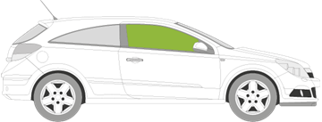 Afbeelding van Zijruit rechts Opel Astra GTC 