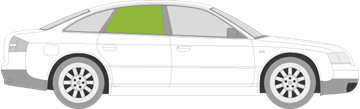 Afbeelding van Zijruit rechts Audi A6 sedan