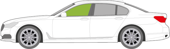 Afbeelding van Zijruit links BMW 7-serie 