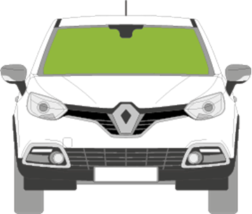 Afbeelding van Voorruit Renault Captur 2018-2019 sensor