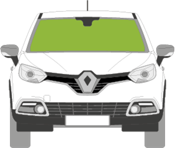 Afbeelding van Voorruit Renault Captur 2018-2019 sensor