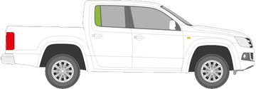 Afbeelding van Zijruit rechts Volkswagen Amarok 4 deurs pick-up 
