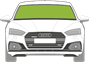 Afbeelding van Voorruit Audi A5 sportback sensor/camera/HUD
