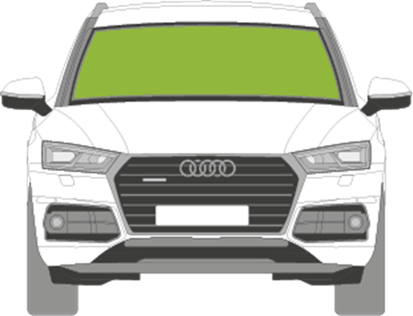 Afbeelding van Voorruit Audi Q5 sensor/camera/HUD