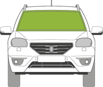 Afbeelding van Voorruit Renault Koleos 2015-2017 sensor