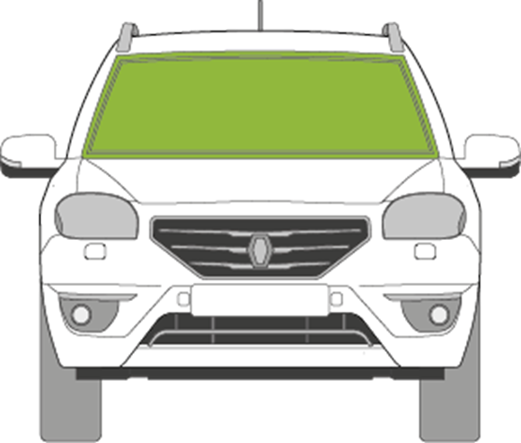 Afbeelding van Voorruit Renault Koleos 2015-2017 sensor
