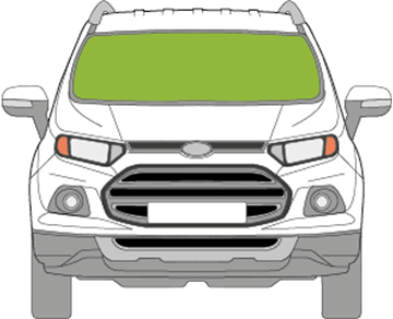 Afbeelding van Voorruit Ford Ecosport 2014-2018 sensor/verwarmd