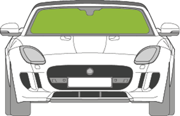 Afbeelding van Voorruit Jaguar F-type sensor/verwarmd