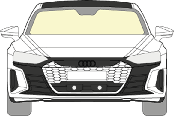 Afbeelding van Voorruit Audi E-Tron Gt solar/camera/sensor/HUD
