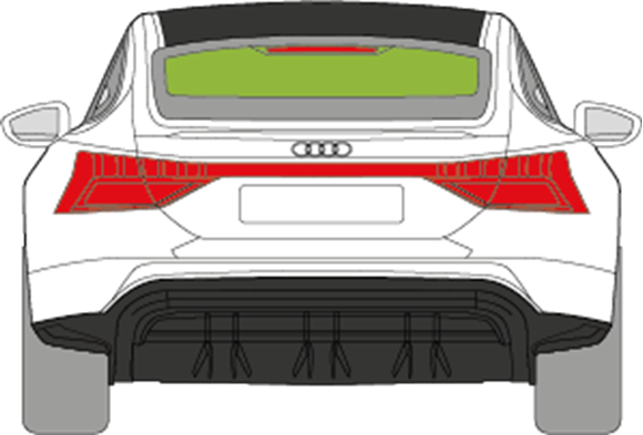 Afbeelding van Achterruit Audi E-Tron Gt 