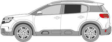 Afbeelding van Zijruit links Citroën C5 Aircross (DONKERE RUIT)