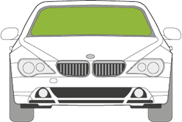Afbeelding van Voorruit BMW 6-serie coupé sensor/zonneband