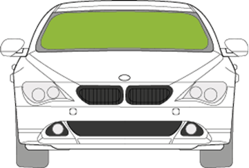 Afbeelding van Voorruit BMW 6-serie coupé sensor/HUD